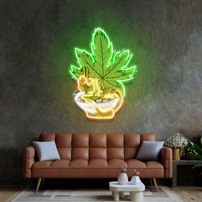Astronaut Jamming On Neon Planet Uv Printed Led Neon Sign For Living Room Decor | Shineneon