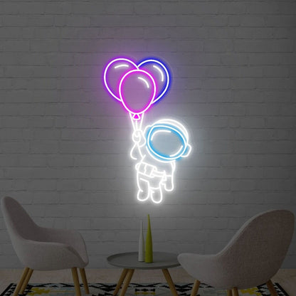 Astronaut Led Neon Signs Spaceman Led Signs Wall Decoration - Shineneon