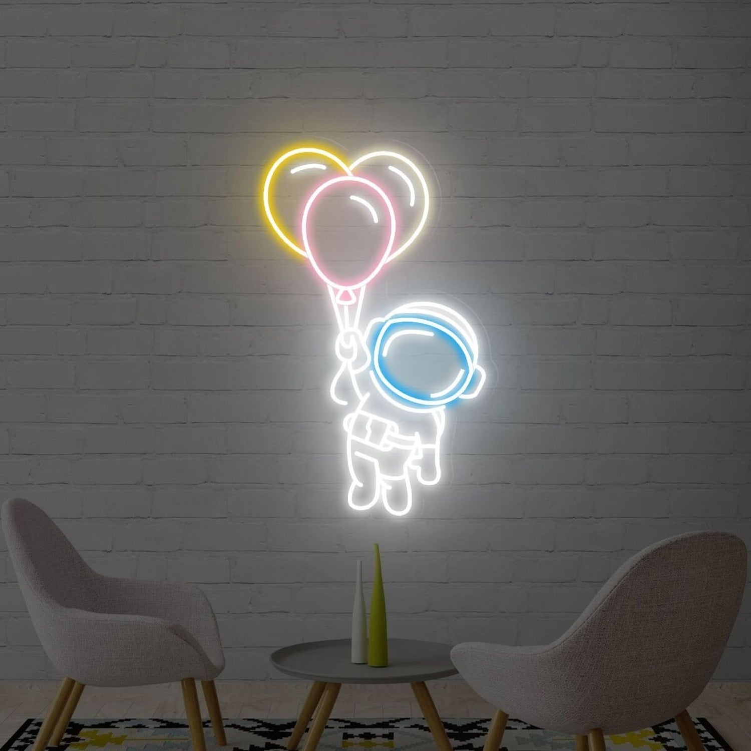Astronaut Led Neon Signs Spaceman Led Signs Wall Decoration - Shineneon