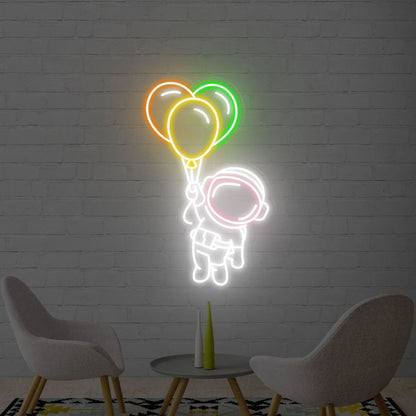 Astronaut Led Neon Signs Spaceman Led Signs Wall Decoration - Shineneon
