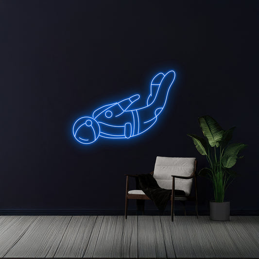 Astronaut Led Sign Universe Neon Light