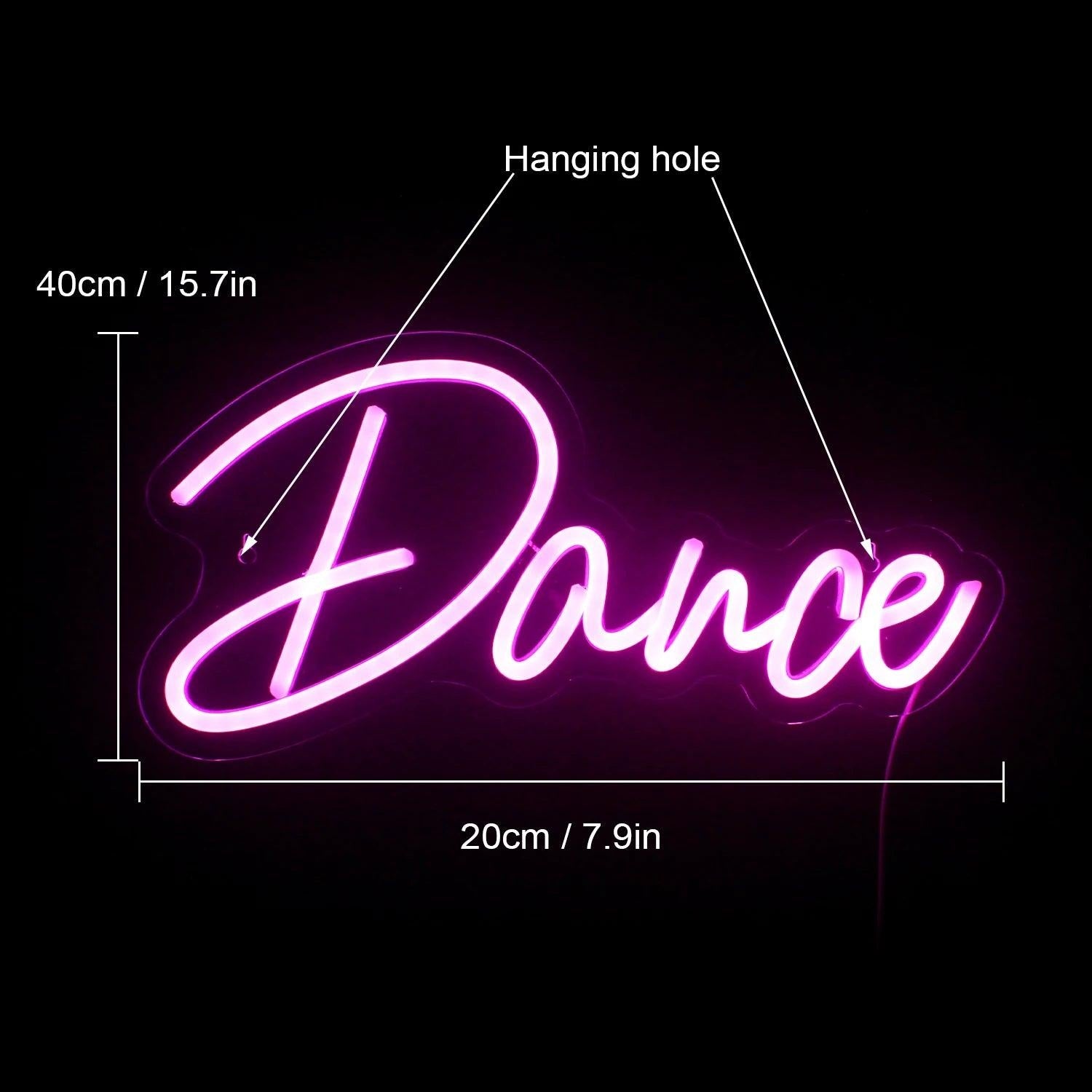 Dance LED Neon Sign Affortable Neon Sign | Shineneon