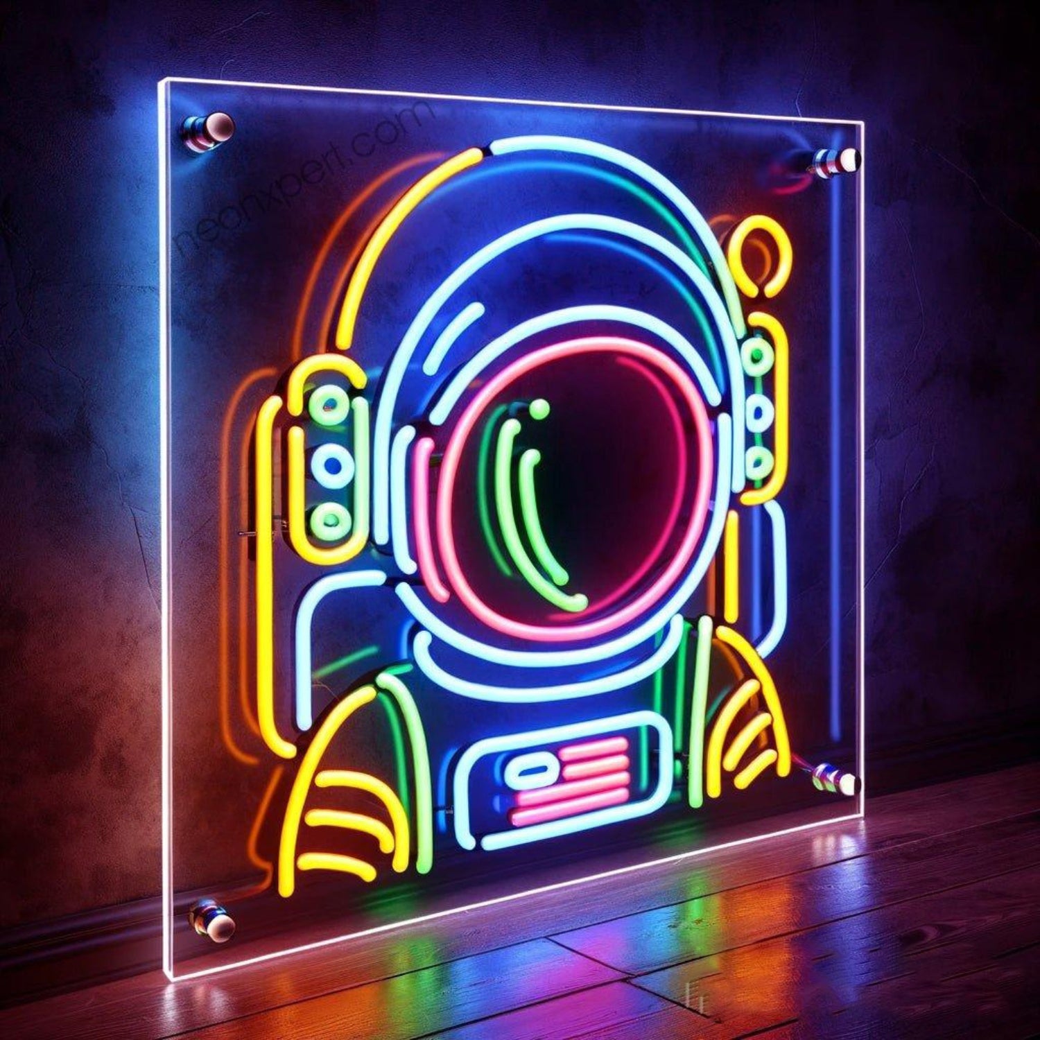 Astronaut Multicolor Led Neon Sign For Home Wall Art Decor | Shineneon