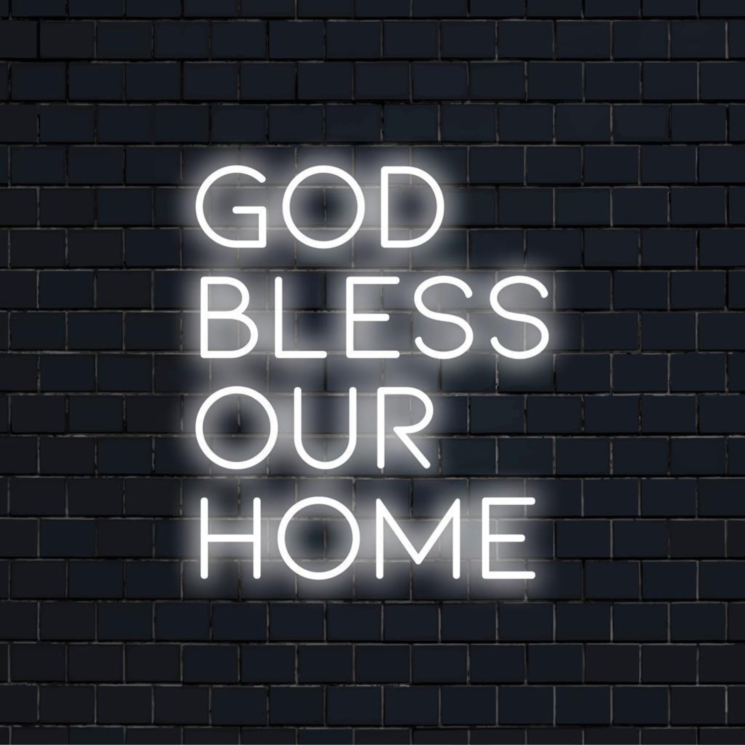 God Bless Our Home LED Neon Sign | Shineneon