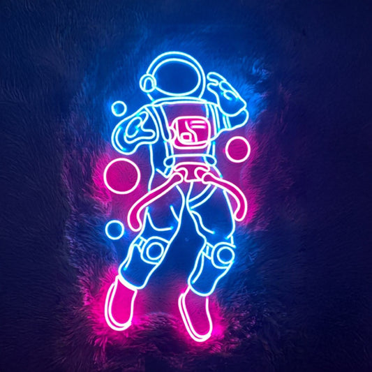 Astronaut Neon Sign