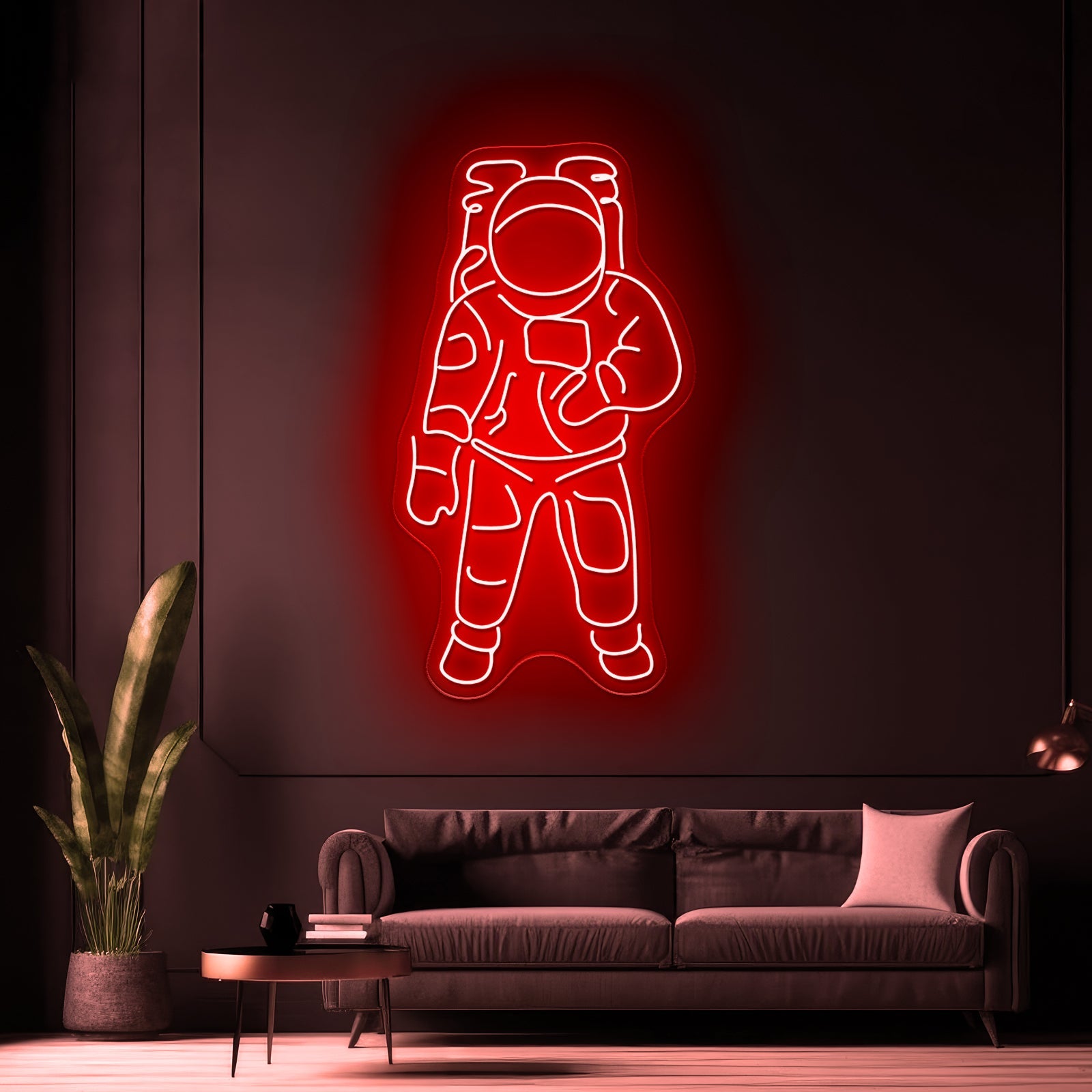 Astronaut Shape Large Neon Sign - Shineneon