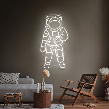 Astronaut Shape Large Neon Sign - Shineneon