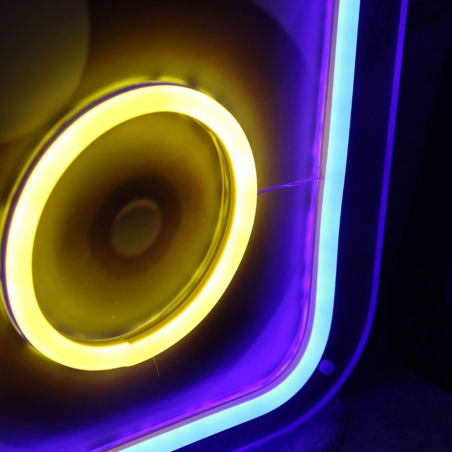 Astronaut Sitting On The Radio Custom Led Neon Sign - Shineneon