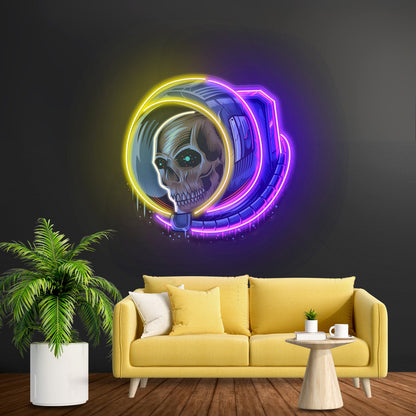 Astronaut Skull Led Neon Sign Light Custom Led Signs - Shineneon