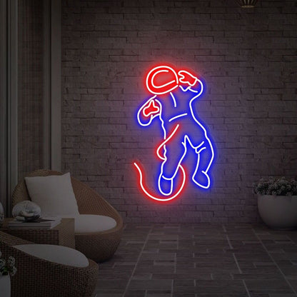 Astronaut Spaceman Art Neon Decor Home Office - Shineneon