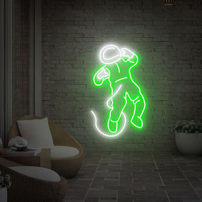 Astronaut Spaceman Art Neon Decor Home Office - Shineneon