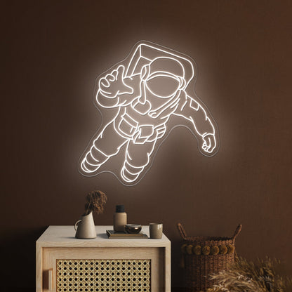 Astronaut Walking Large Neon Signs - Shineneon