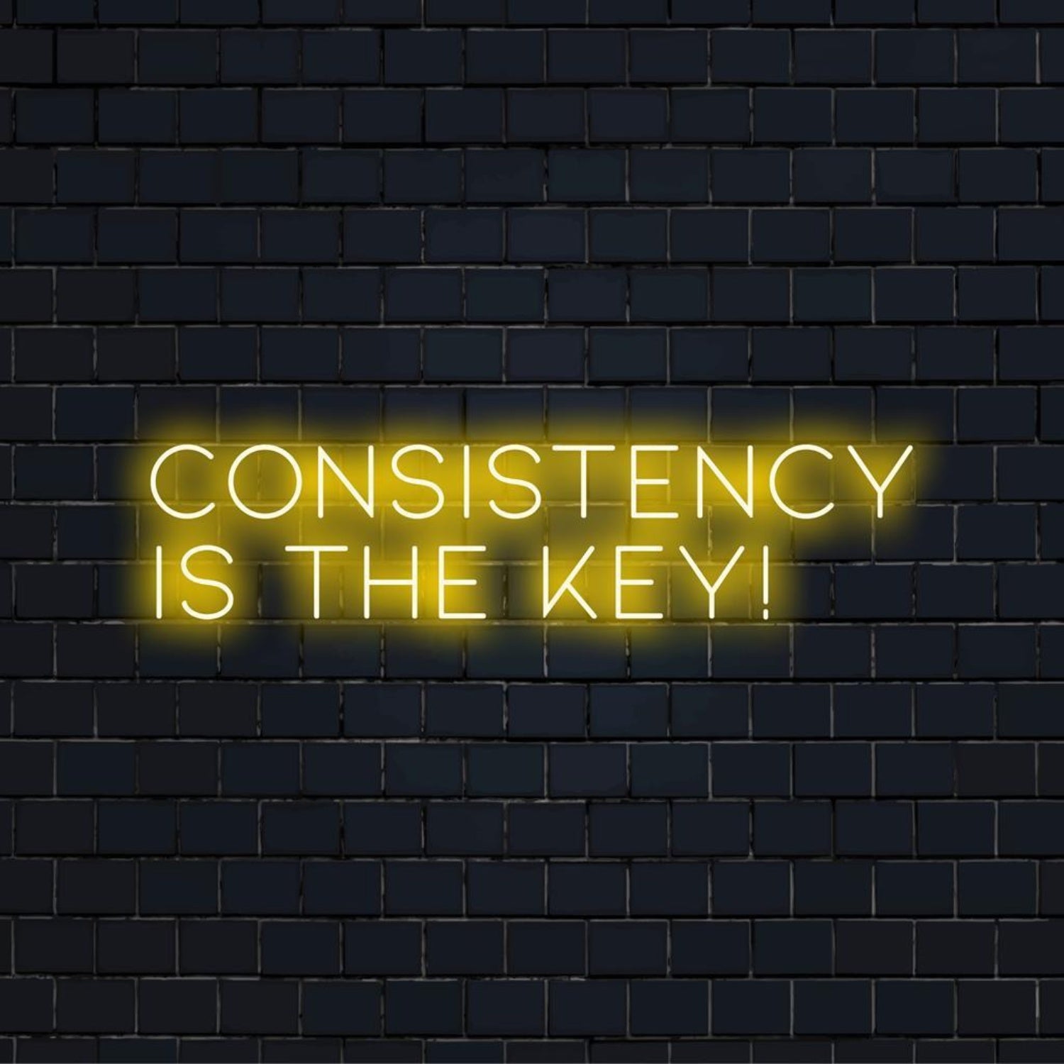 Consistency Is The Key! Custom Made LED Neon Sign | Shineneon