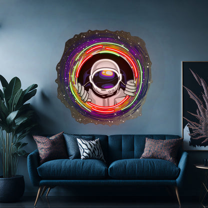 Australian Shepherd Pop Artwork Led Neon Sign