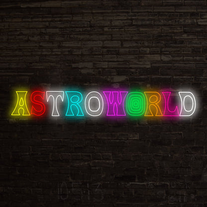 Astroworld Led Neon Sign | Shineneon