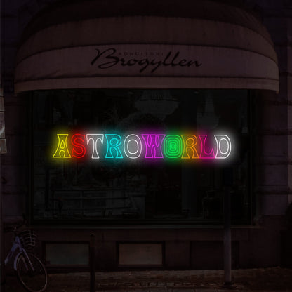 Astroworld Led Neon Sign | Shineneon