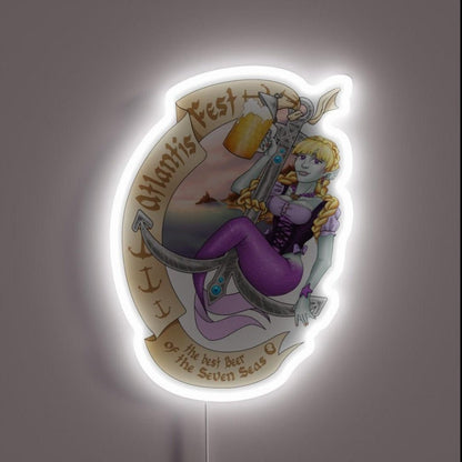 Atlantisfest Rgb Led Neon Sign - Shineneon