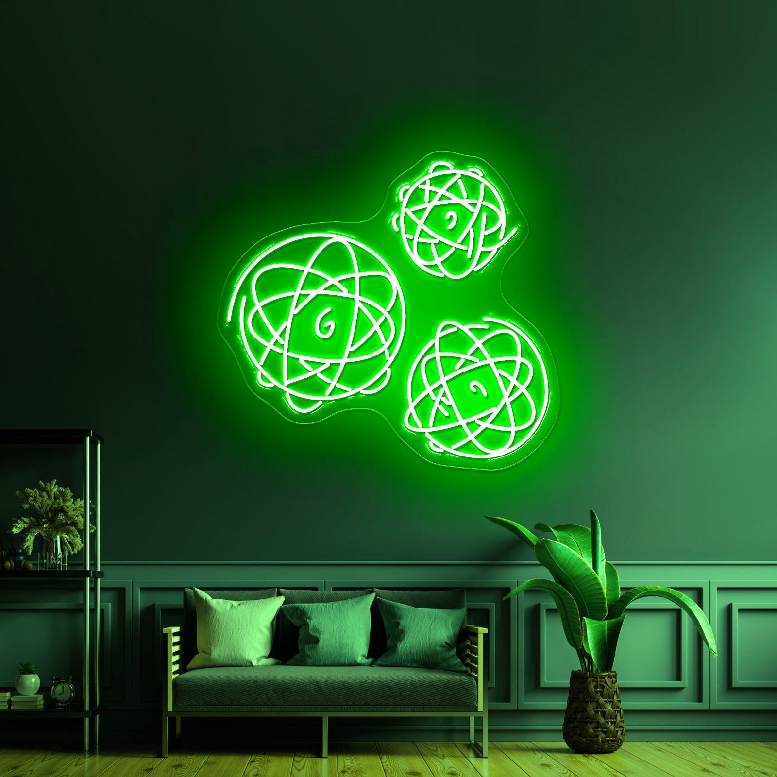 Atlas Long Led Artistic Neon Signs | Shineneon
