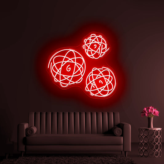 Atlas Long Led Artistic Neon Signs