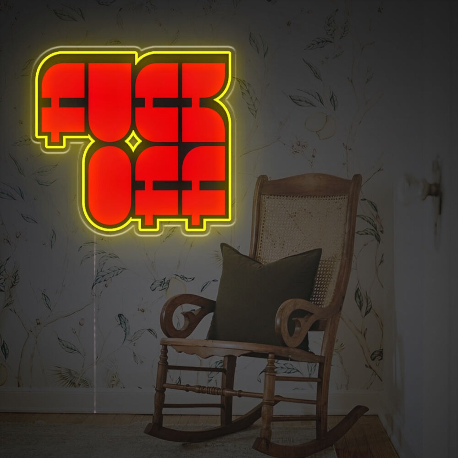 Attitude Fuxk Off Sign Led Neon Acrylic Artwork | Shineneon