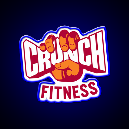 Attractive Crunch Fitness Logo Gym Fitness Led Neon Sign Rgb Color - LED neon sign view 5