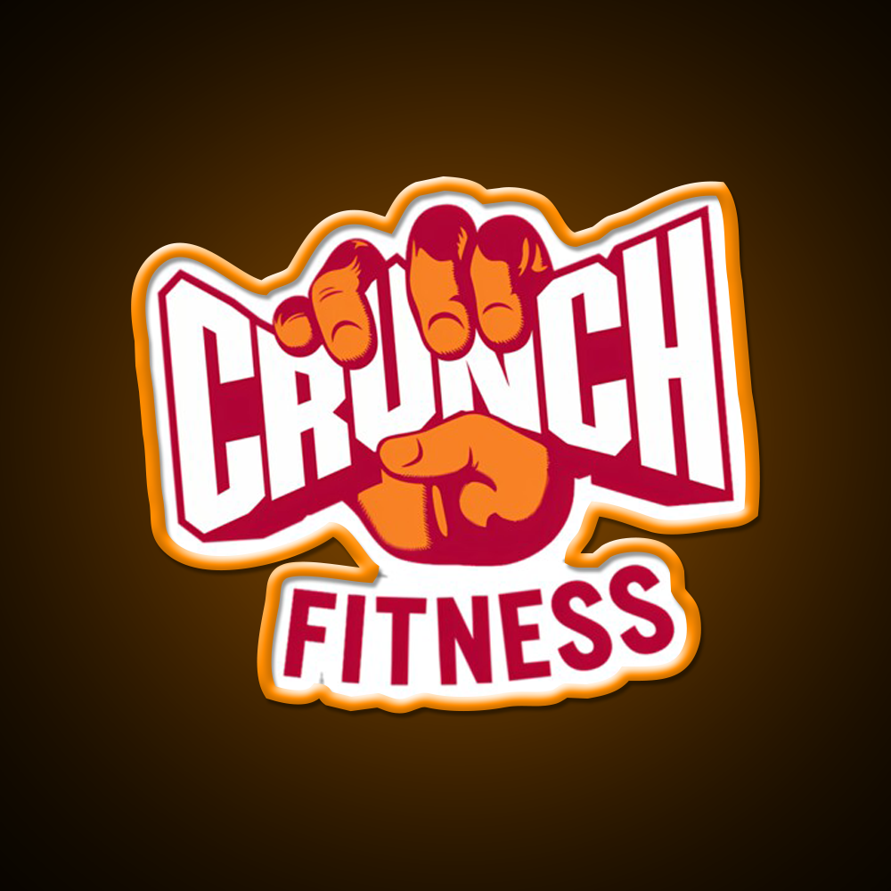 Attractive Crunch Fitness Logo Gym Fitness Led Neon Sign Rgb Color - LED neon sign view 6