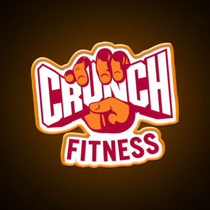 Attractive Crunch Fitness Logo Gym Fitness Led Neon Sign Rgb Color - LED neon sign view 6