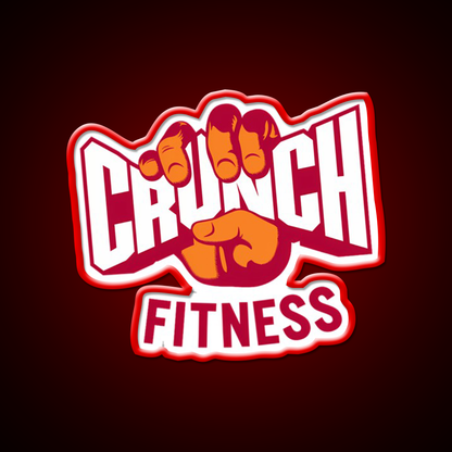 Attractive Crunch Fitness Logo Gym Fitness Led Neon Sign Rgb Color - LED neon sign view 10