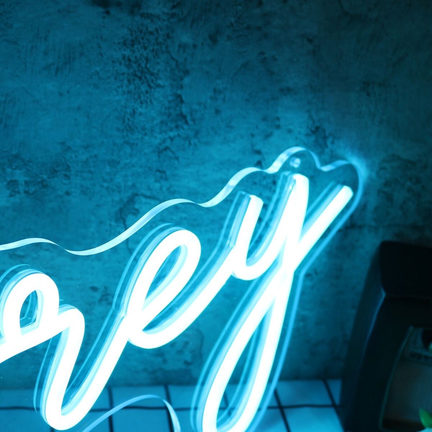 Aubrey Blue Led Neon Sign - Shineneon