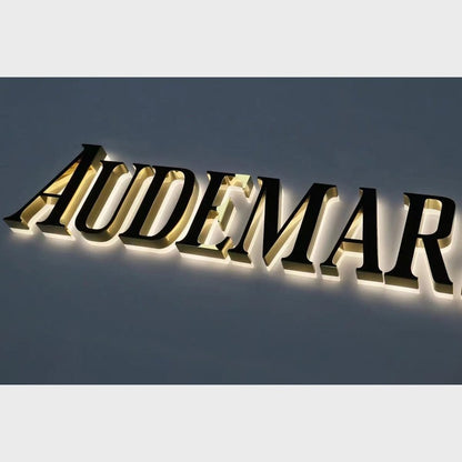 Audemar 3D Backlit Channel Letters Led Light Sign - Shineneon