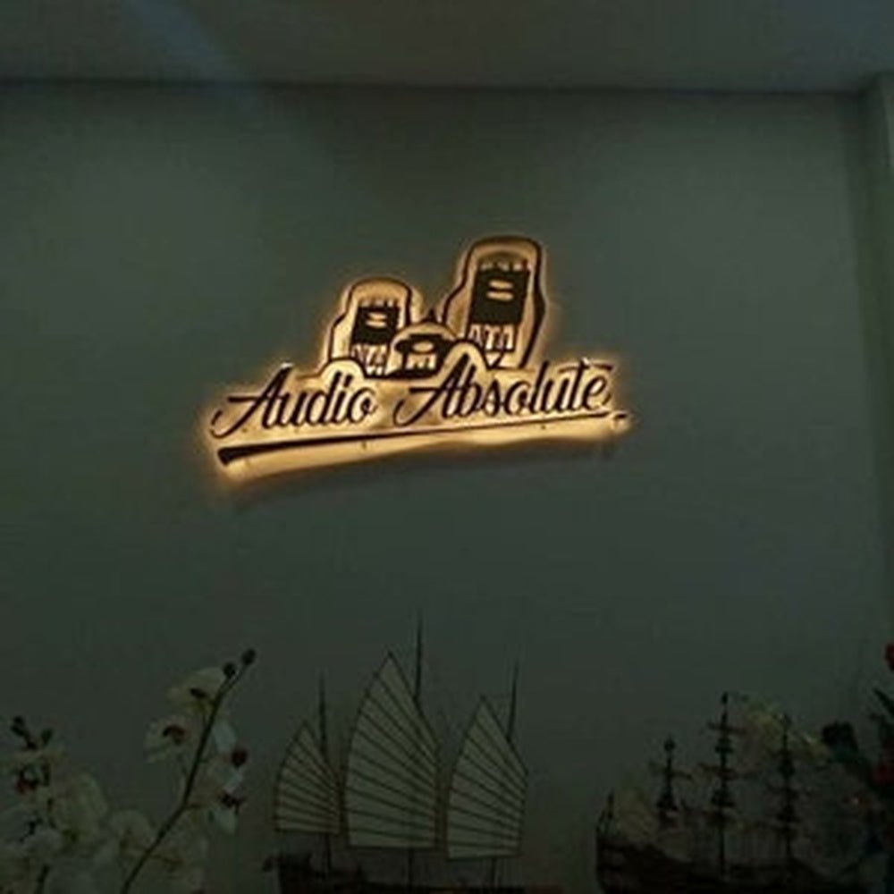 Audio Absolute 3D Backlit Channel Letters Led Light Sign - Shineneon