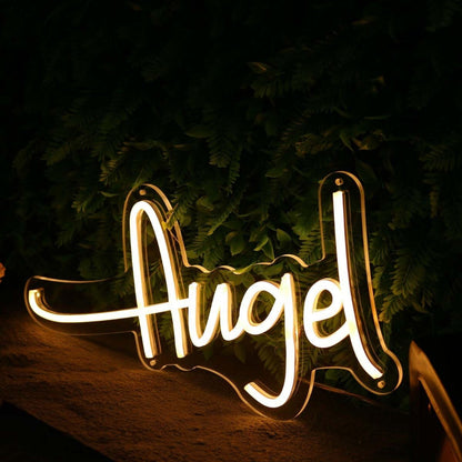 Augel Yellow Led Neon Sign - Shineneon