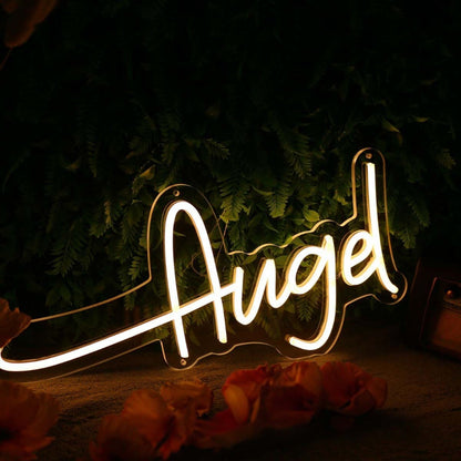 Augel Yellow Led Neon Sign - Shineneon