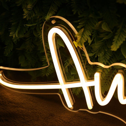 Augel Yellow Led Neon Sign - Shineneon