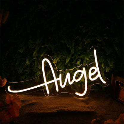 Augel Yellow Led Neon Sign - Shineneon