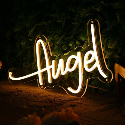 Augel Yellow Led Neon Sign - Shineneon