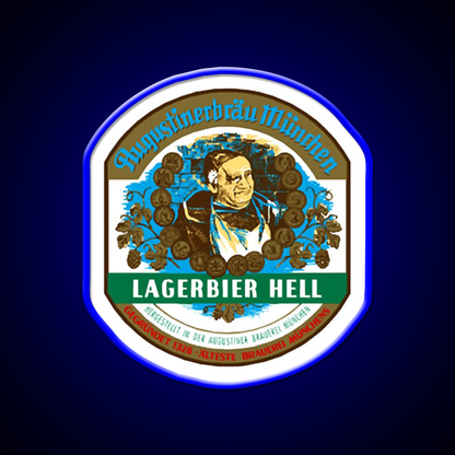Augustiner Hell Beer Bar Decor Led Neon Sign Rgb Color - LED neon sign view 5