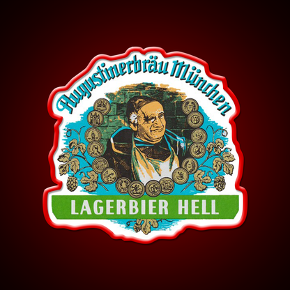 Augustiner Munich Beerlagerbier Hell Beer Bar Decor Led Neon Sign Rgb Color - LED neon sign view 10