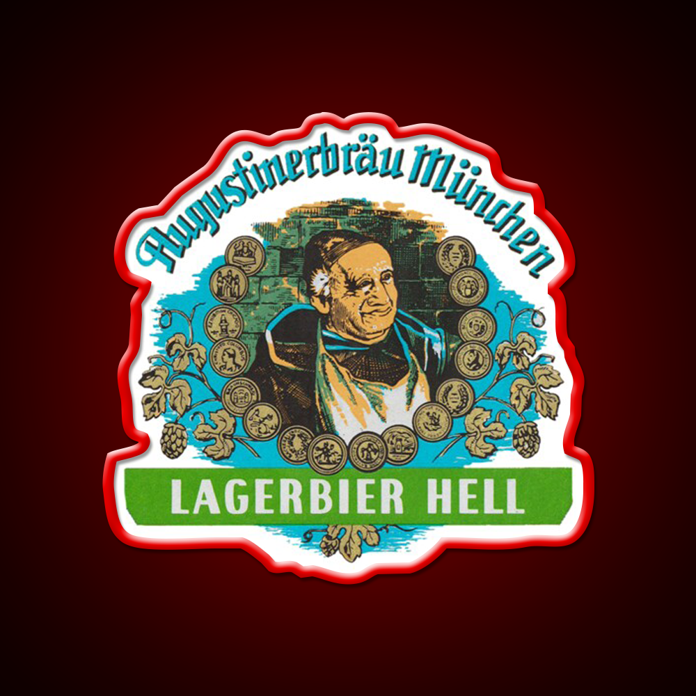 Augustiner Munich Beerlagerbier Hell Classic Beer Bar Decor Led Neon Sign Rgb Color - LED neon sign view 10