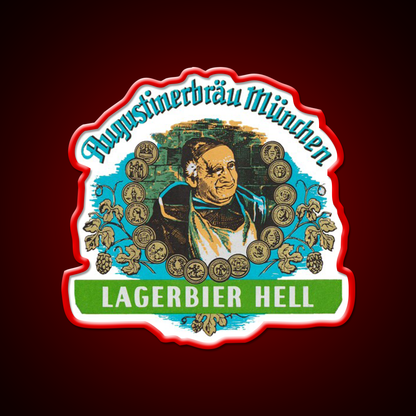 Augustiner Munich Beerlagerbier Hell Classic Beer Bar Decor Led Neon Sign Rgb Color - LED neon sign view 10
