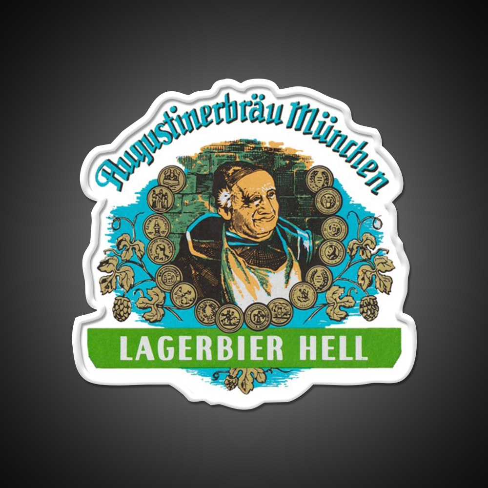 Augustiner Munich Beerlagerbier Hell Classic Beer Bar Decor Led Neon Sign Rgb Color - LED neon sign view 11