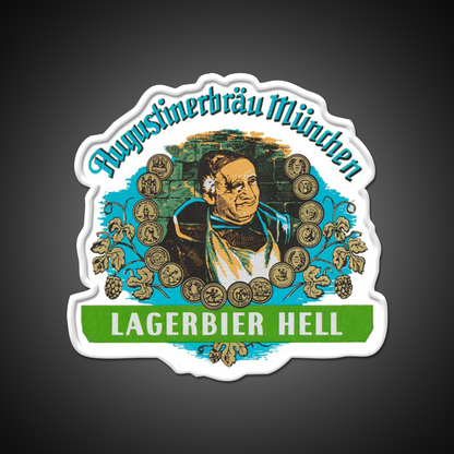 Augustiner Munich Beerlagerbier Hell Classic Beer Bar Decor Led Neon Sign Rgb Color - LED neon sign view 11