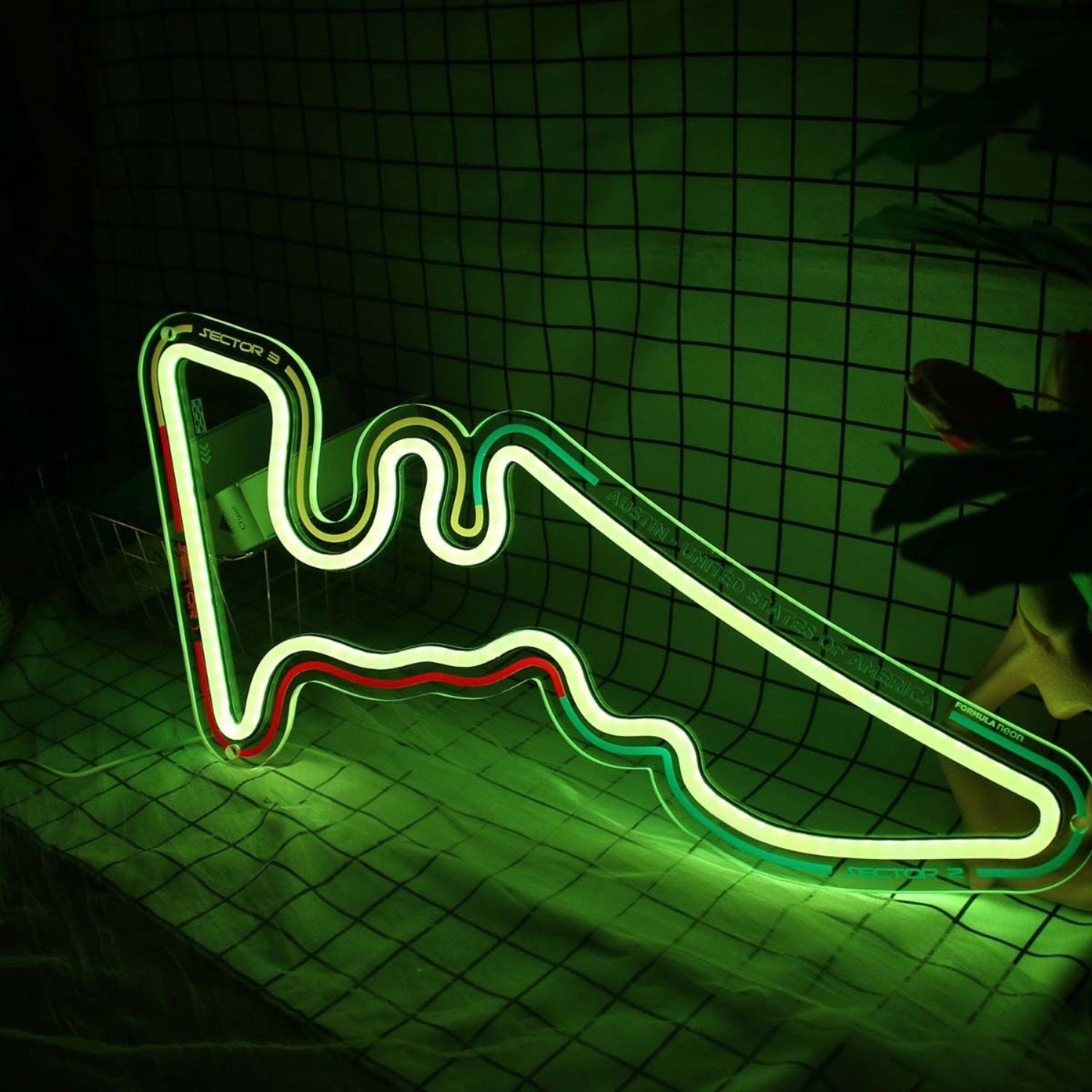 Austin City Map Led Neon Sign - Shineneon