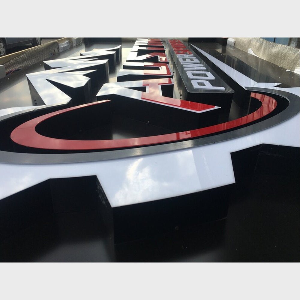 Austin Power Sports Acrylic Business Logo Sign - Shineneon