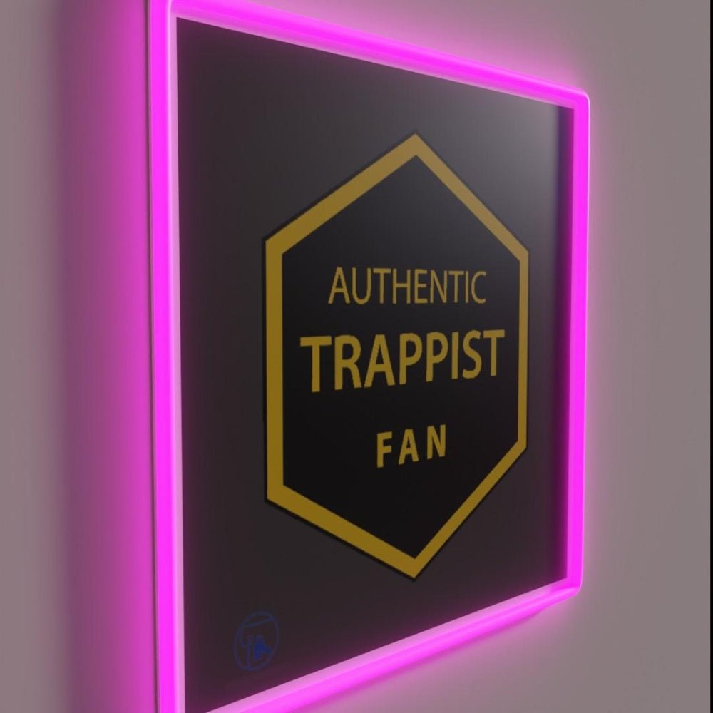 Authentic Trappist Fan Rgb Led Neon Sign - Shineneon