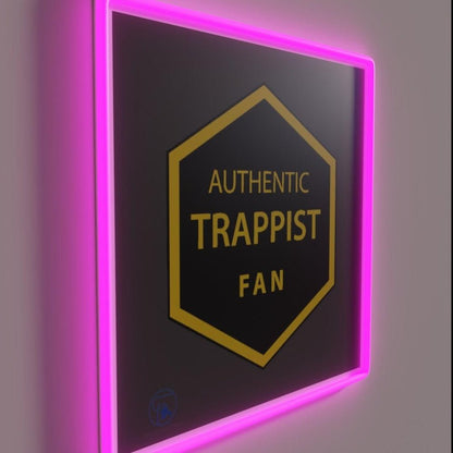 Authentic Trappist Fan Rgb Led Neon Sign - Shineneon