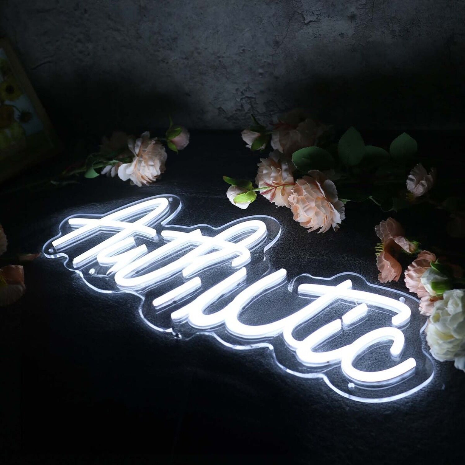 Authentic White Led Neon Sign - Shineneon