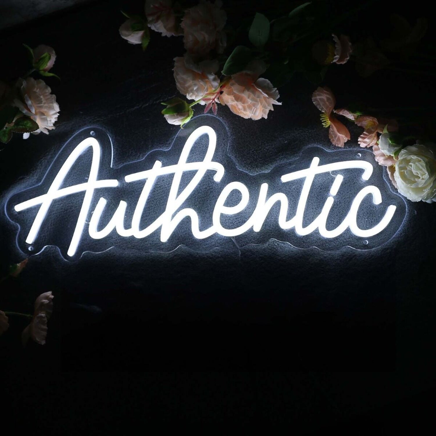 Authentic White Led Neon Sign - Shineneon