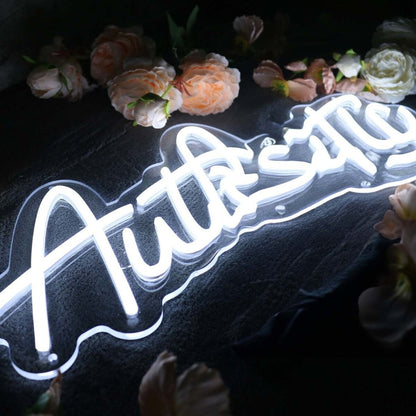 Authentic White Led Neon Sign - Shineneon