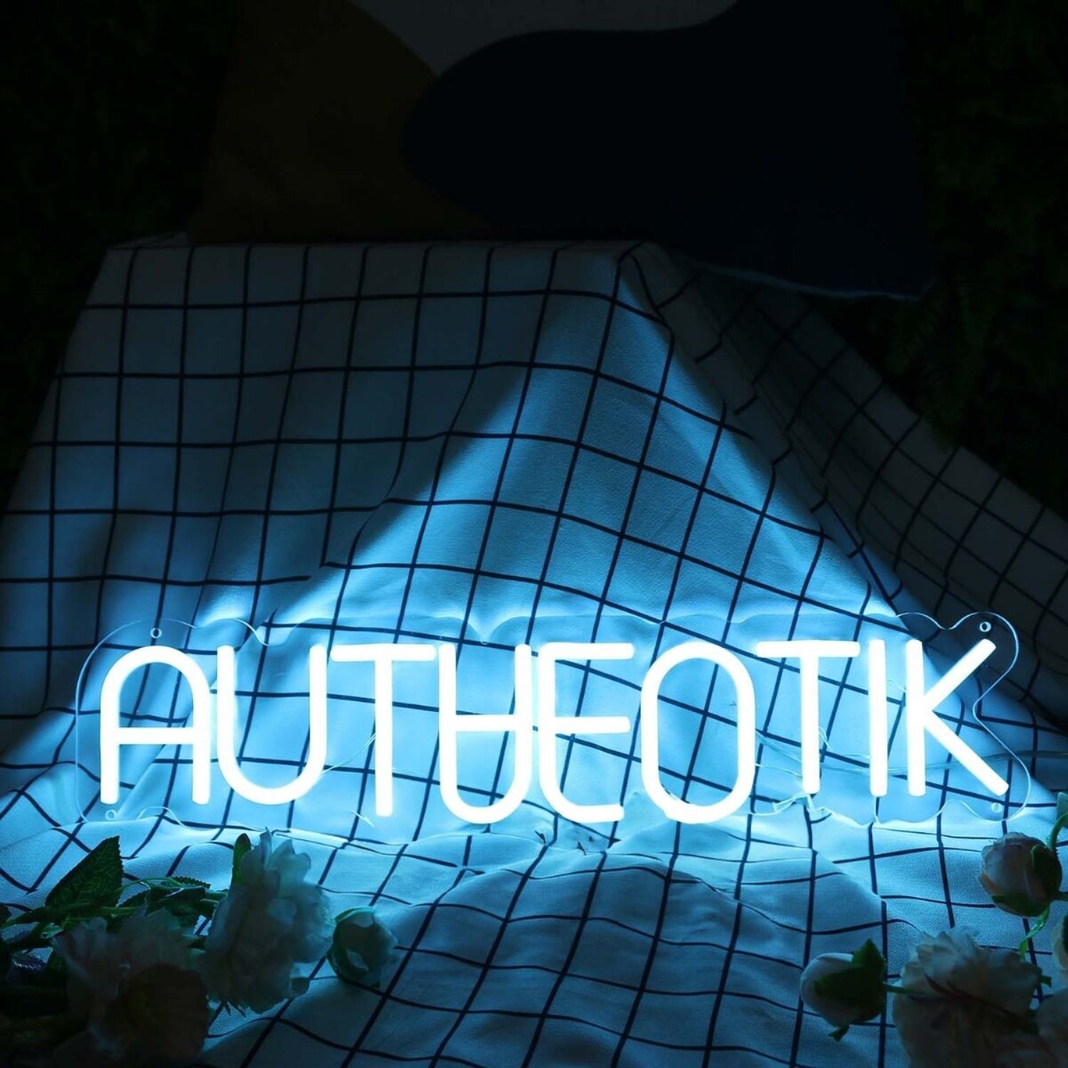 Authentik Blue Led Neon Sign - Shineneon